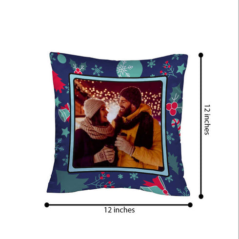 Personalized Christmas Cushion for Festive Home Décor - Uncommongifts.in